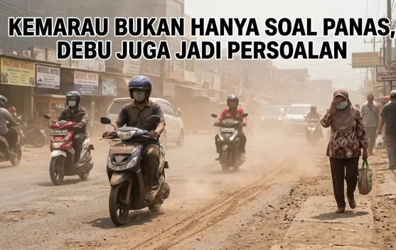 Kemarau Bukan Hanya Soal Panas, Debu juga Jadi Persoalan
