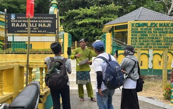 Napak Tilas Pulau Penyengat, Delegasi Fesmed Pelajari Sejarah Melayu