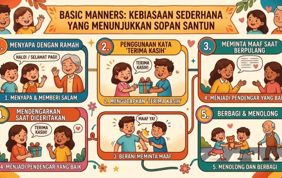 Basic Manners, Kebiasaan Sederhana yang Menunjukkan Sopan Santun