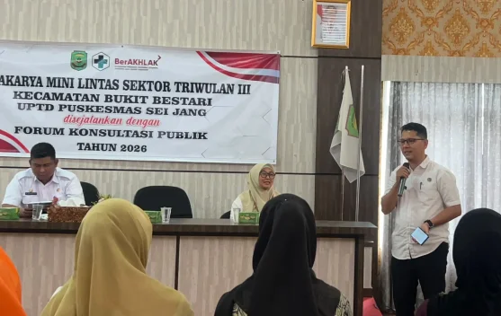 Layanan Kesehatan Puskesmas Sei Jang Meningkat, namun Kasus Stunting Masih Ada