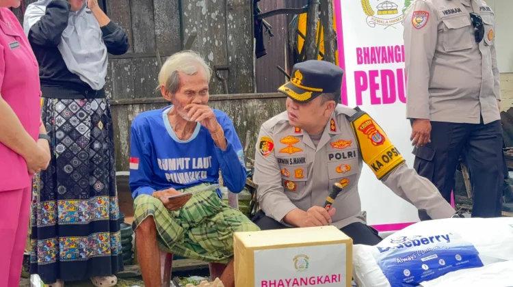 Polres Tarakan Gelar Kesehatan Lapangan dan Bansos