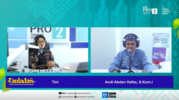 RRI Tarakan Kupas Konsep Takwa Melalui Spiritual Soul