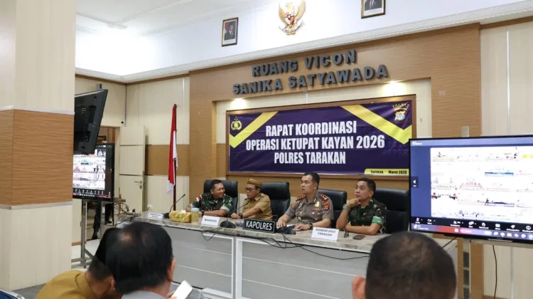 Forkopimda Tarakan Persiapkan Operasi Ketupat 2026