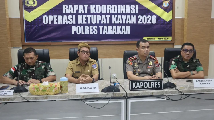 Gelar Rapat Koordinasi Operasi Ketupat Kayan 2026, Siapkan Pengamanan Idul Fitri