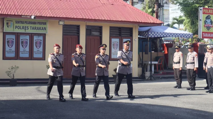 Jabatan Kasat Reskrim dan Kapolsek Tarakan Barat Polres Tarakan Berganti