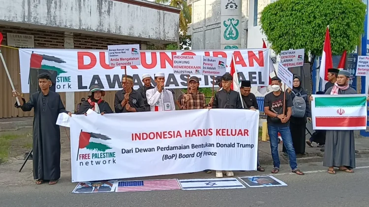 FPN Gelar Aksi Dukung Iran Lawan Zionisme Israel dan AS