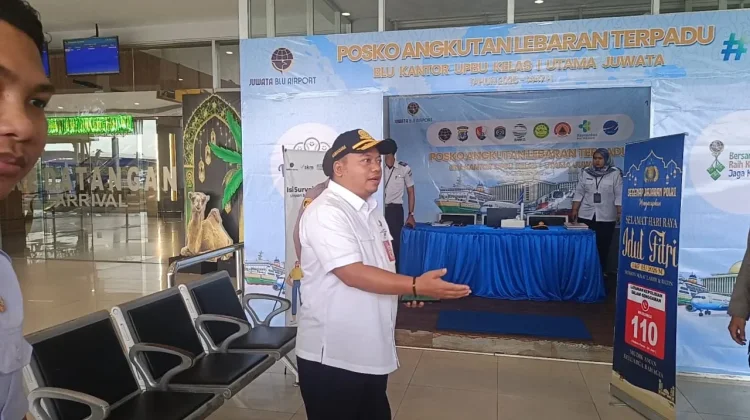 Pastikan Mudik Aman dan Lancar, UPBU Juwata Tarakan Dirikan Posko Angkutan Lebaran