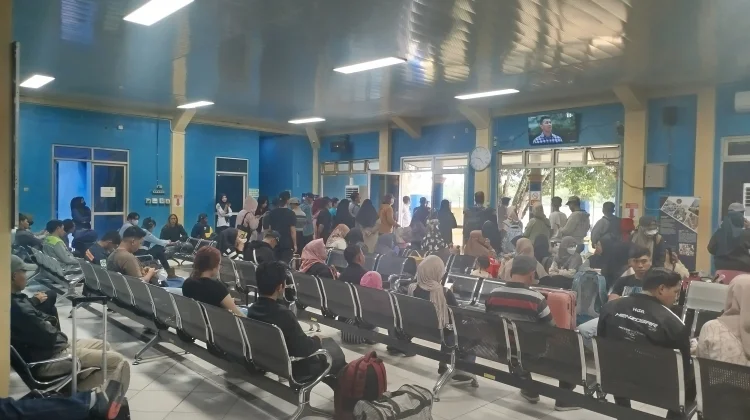 Ribuan Pemudik Padati Pelabuhan Kayan II Tanjung Selor