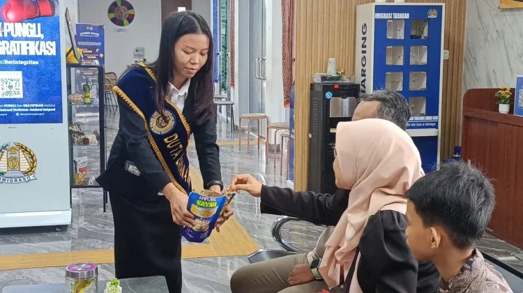Trobosan Unik, Area Layanan Imigrasi Dihiasi Produk Karya WBP dan UMKM Lokal