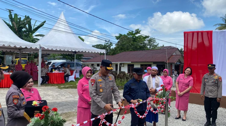 Polda Tuntaskan Bedah Rumah Presisi Korban Kebakaran Aspol