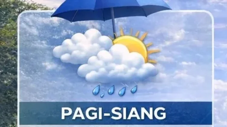 Cuaca Bulungan Hari Ini Berawan hingga Hujan