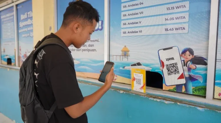 Transaksi dengan QRIS Kini Bisa di Pelabuhan Kayan II Tanjung Selor
