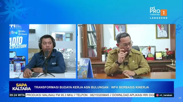ASN Bulungan Terapkan WFH Berbasis Kinerja