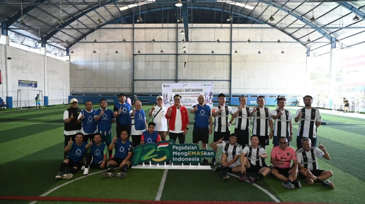 HUT ke-125, Pegadaian se Kalimantan Gelar Pekan Olahraga