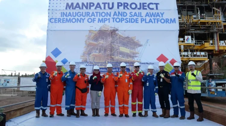 Sokong Produksi Migas Nasional, PHM Berhasil Kapalkan Topside Proyek Manpatu
