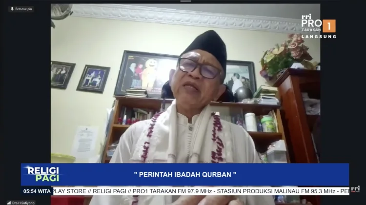 H Sutiono Ingatkan Umat Muslim untuk Berqurban