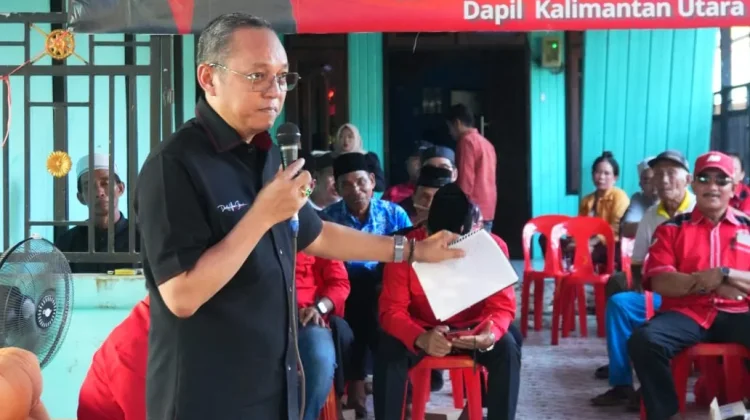 Warga KTT Curhat Menu MBG ke Deddy Sitorus