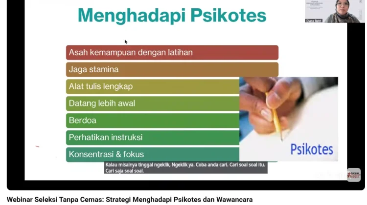 Strategi Hadapi Seleksi Kerja: Kunci Sukses Ada pada Kesiapan Mental dan Kejujuran