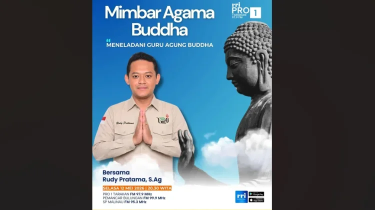 Hadapi Tantangan Modern, Remaja Tarakan Diajak Teladani Buddha