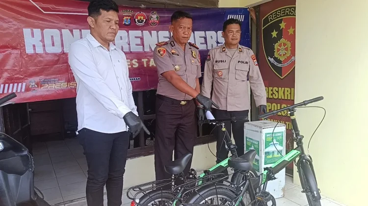 Pencuri Sepeda Dibekuk, Barang Curian Belum Sempat Dijual