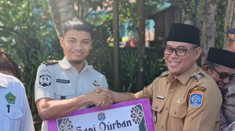 Lapas Tarakan Terima Sapi Qurban Pemkot
