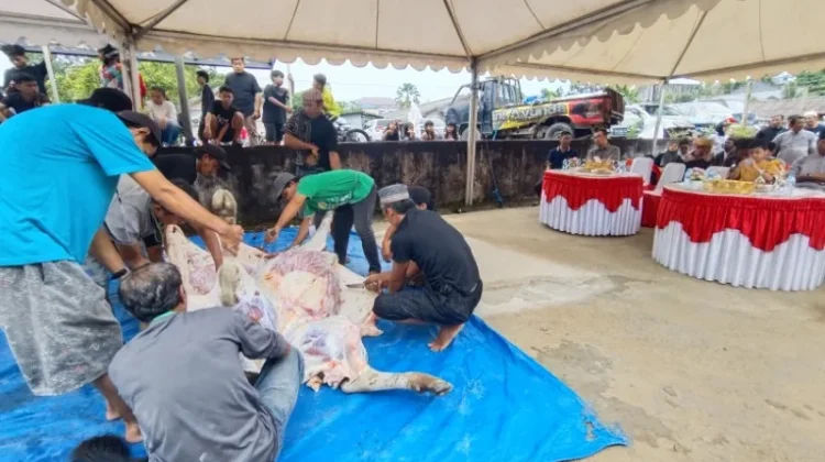 Wujud Kepedulian Sesama, Polres Tarakan Turut Berkurban