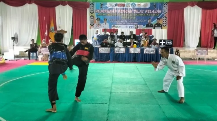 108 Atlet Ramaikan Kejuaraan Provinsi Pencak Silat Pelajar Kaltara