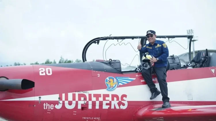 Tarakan Jadi Saksi Kesiapan Jupiters Aerobatic Team sebelum ke Langit Brunei