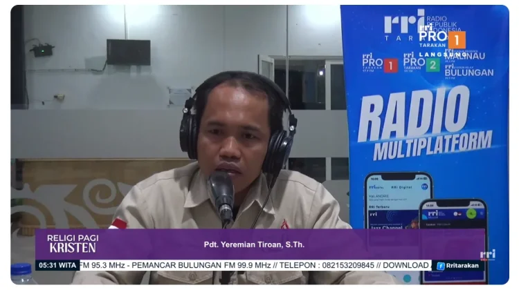 Pendeta Yeremia Tiroan Ajak Umat Teladani Iman