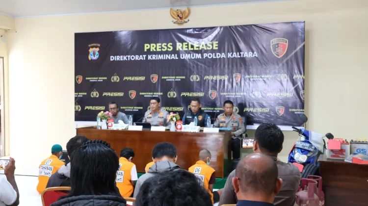 Tarakan Dominasi Kasus Kejahatan di Kaltara, 46 Pelaku Dibekuk
