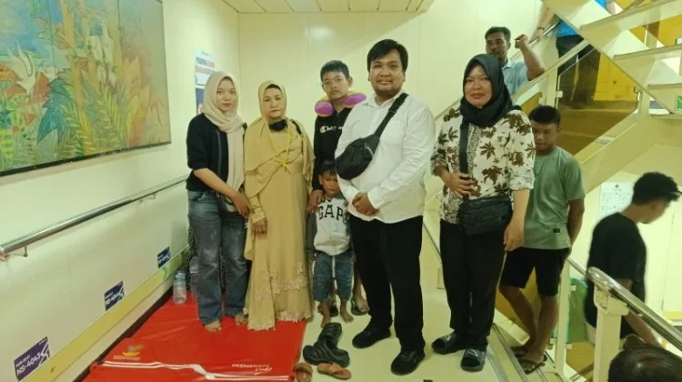 Anak Korban Kebakaran di Binalatung Dipulangkan ke Kampungnya