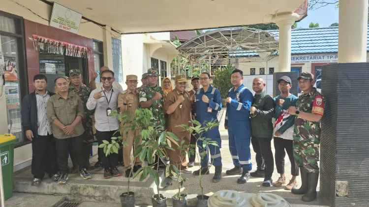 Cegah Longsor, Medco Tarakan Tanam 500 Pohon Buah di Mamburungan Timur