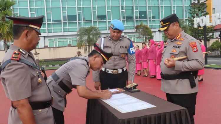 Mutasi Lima Jabatan, Kapolresta Minta Pelayanan Maksimal