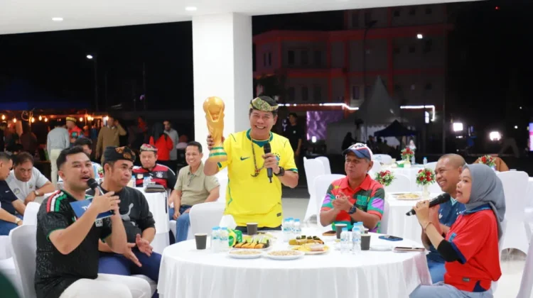 Gelar Nobar Gratis, Gubernur Ajak Warga Nikmati Piala Dunia