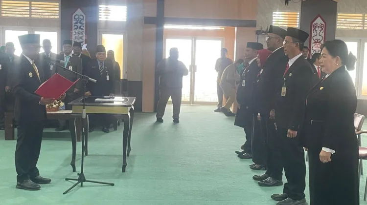 Jabatan Bukan Hadiah, Syarwani Tegaskan 5 Poin kepada Pejabat Baru