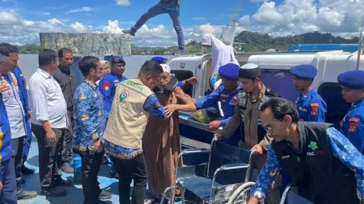 Kedatangan Jemaah Haji Tanjung Selor Mendapat Pengamanan Polresta Bulungan