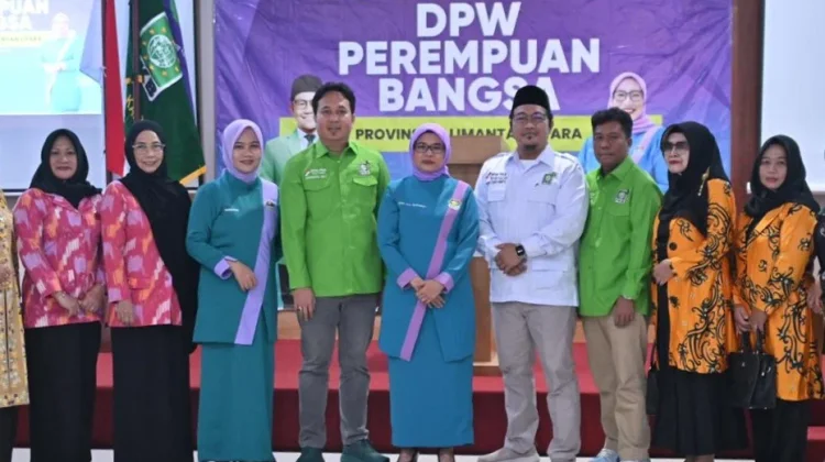 Rahmadina Nahkodai DPW Perempuan Bangsa PKB Kaltara 2026-2031