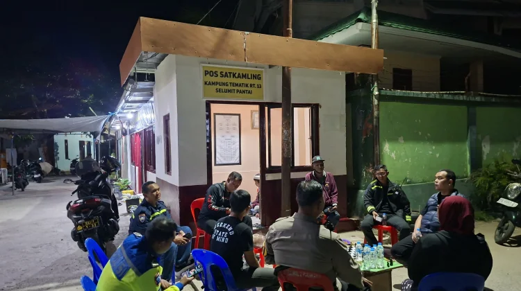 Cek Kesigapan Pengamanan, Kapolres Tarakan Tinjau Pos Kamling