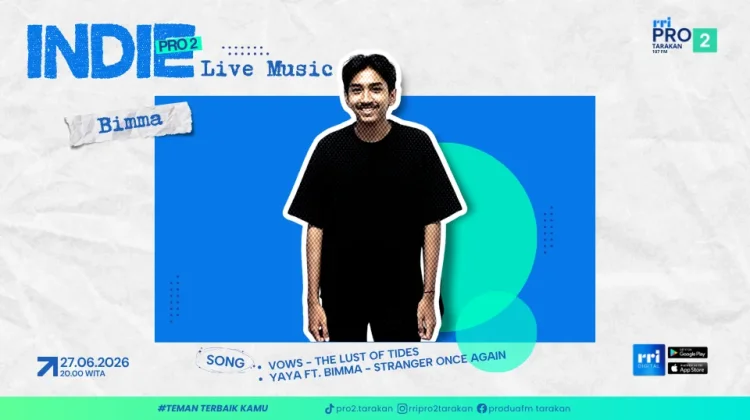 Kerinduan Bimma Terbayar lewat Penampilan Live di Pro 2 Indie Music