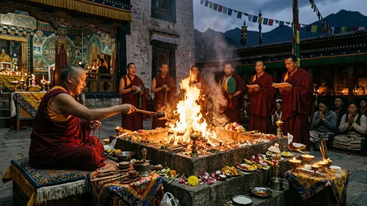 Mengenal Tahapan Ritual Puja Api Homa