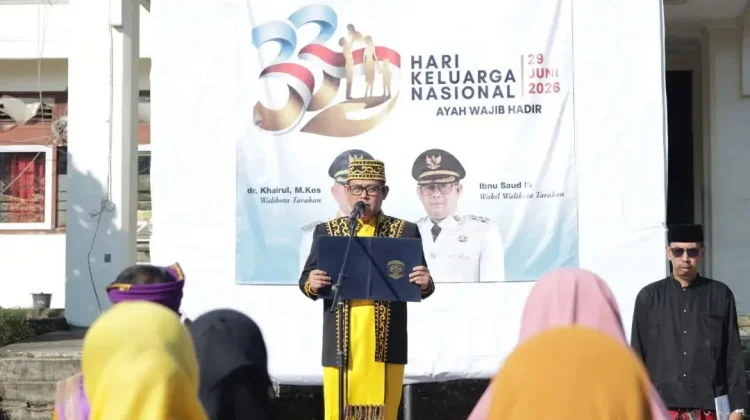 Harganas ke-33, Wawali Tarakan Tegaskan: Ayah Wajib Hadir secara Emosional