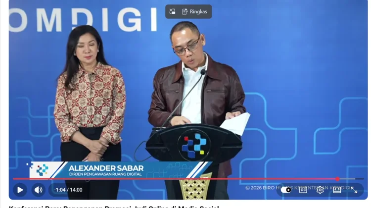 Kementerian Komdigi Identifikasi Jaringan Bot Judol