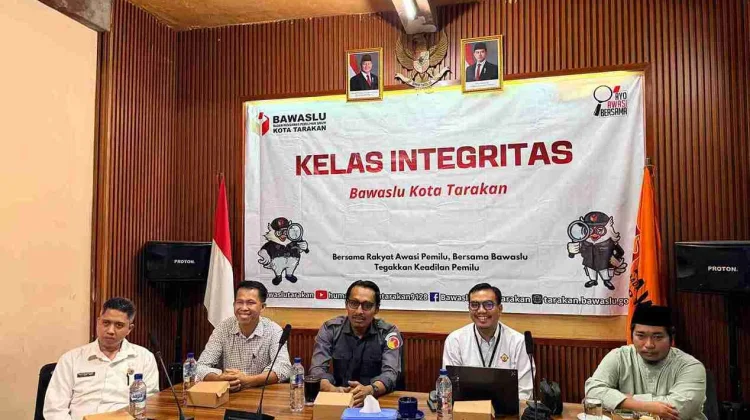 Bawaslu Tarakan Gandeng BPK Kaltara Sosialisasi Mitigasi Benturan Kepentingan