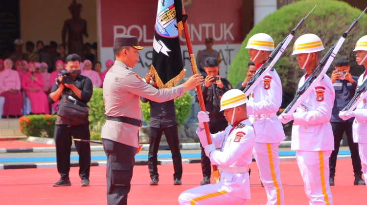 Irjen Pol Agus Wijayanto Resmi Pimpin Polda Kaltara, Tongkat Komando Berpindah