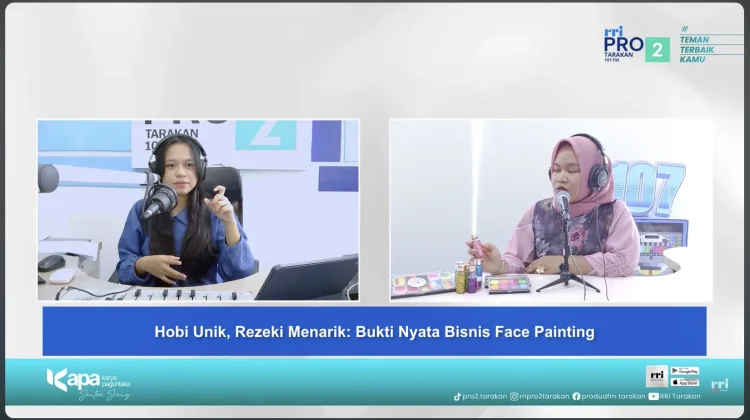 Sulap Wajah Jadi Cuan, Happy Color Art Buktikan Potensi Bisnis Lukis Wajah di Taraka