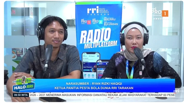 RRI Tarakan Gelar Nonton Bareng