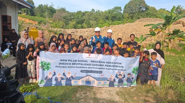 Medco E&P Tarakan Bagikan Perlengkapan Sekolah Pelajar