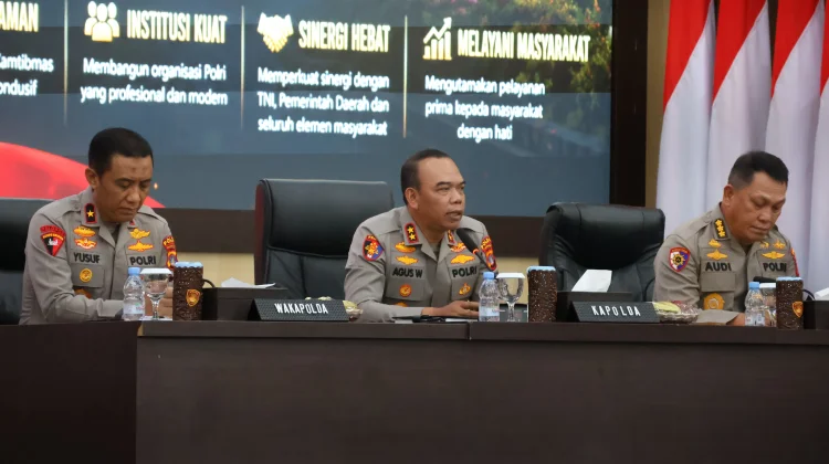 Kapolda Perintahkan Pengawasan Ketat Anggota dan Perkuat Pelayanan Publik