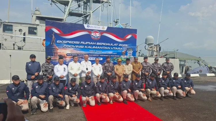 Jaga Kedaulatan di Perbatasan, BI dan TNI AL Lepas Ekspedisi Rupiah Berdaulat 2026