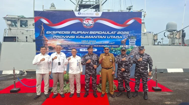 Jaga Kedaulatan di Perbatasan, BI dan TNI AL Lepas Ekspedisi Rupiah Berdaulat 2026